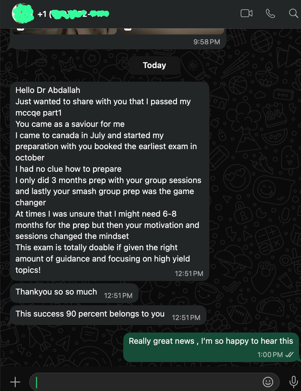 Medlemo Full Course Bundles Student testimonial