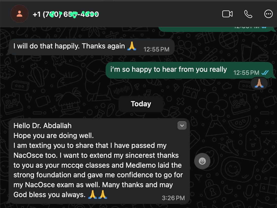 Student testimonial