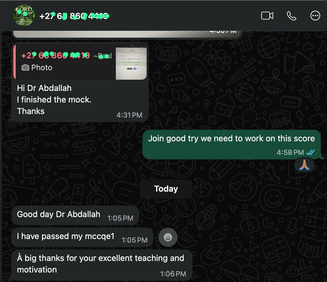 Student testimonial